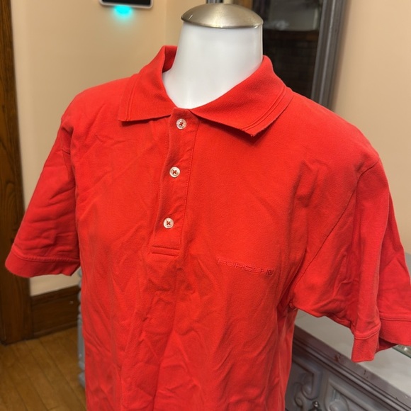 Porsche Car Lover Small Red Mens Polo - Picture 12 of 12